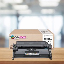 tonermax Hp Laserjet Pro 400 M425W Muadil Toner Çipli CF280A 2.700 Sayfa