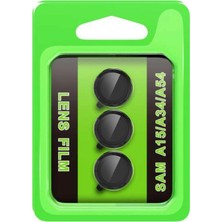 YM PAZARLAMA Galaxy A15 4g Raze Metal Kamera Lens - Siyah