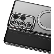 YM PAZARLAMA Joko Galaxy S26 Ultra Joke Simli Magneticsafe Kılıf - Siyah