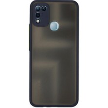 YM PAZARLAMA Infinix Hot 10 Play Kılıf Montreal Silikon Kapak - Lacivert