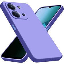 YM PAZARLAMA Redmi 15C 4g Nano Içi Kadife Silikon - Lila