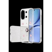 YM PAZARLAMA Newface Poco X8 Pro Max Fiyonk Desenli Kapak - Desen 3