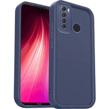 YM PAZARLAMA Redmi Note 8 Kılıf Viera Silikon - Lacivert
