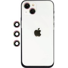 YM PAZARLAMA Iphone 14 Shine Kamera Lens - Rainbow