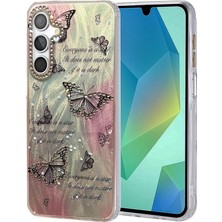 YM PAZARLAMA Galaxy A55 5g Kılıf Blade Aynalı Desenli Kapak - Desen 6