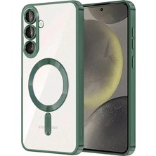 YM PAZARLAMA Galaxy S26 Plus Kross Magneticsafe Kapak - Koyu Yeşil