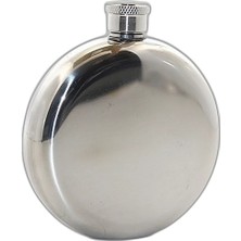 YM PAZARLAMA Paslanmaz Çelik Yuvarlak 5 Oz Tekli Matara ALK2676