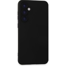 YM PAZARLAMA Galaxy S24 Kılıf Nano Içi Kadife Silikon - Siyah