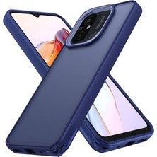 YM PAZARLAMA Redmi 12C Kılıf Elegant Kapak - Lacivert