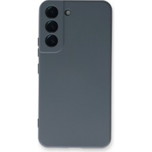 YM PAZARLAMA Galaxy S23 Plus Kılıf Nano Içi Kadife Silikon - Gri