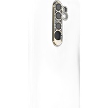 YM PAZARLAMA Redmi Note 8 Pro Kılıf Lensli Silikon - Gold