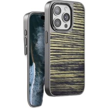 YM PAZARLAMA Venco Iphone 15 Pro Max Wave Kapak - Koyu Kahve