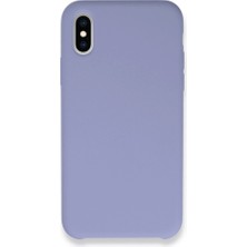 YM PAZARLAMA Iphone Xs Max Kılıf Lansman Legant Silikon - Lila