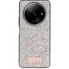YM PAZARLAMA Onegif Redmi A3 4g Bright Simli Kapak - Gold