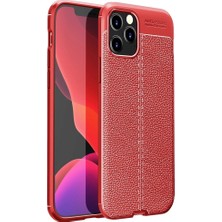 YM PAZARLAMA Iphone 12 Pro Kılıf Auto Focus Kapak - Kırmızı