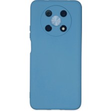 YM PAZARLAMA Huawei Nova Y90 Kılıf Nano Içi Kadife Silikon - Mavi