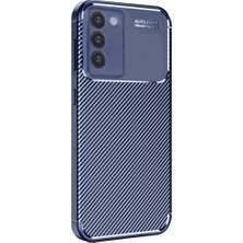 YM PAZARLAMA Vivo V30 Lite 4g Kılıf Auto Focus Karbon Kapak - Lacivert