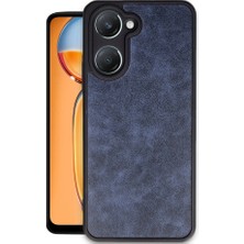 YM PAZARLAMA Vivo Y18 Kılıf Aras Deri Kapak - Lacivert