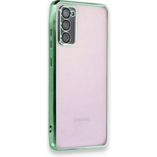 YM PAZARLAMA Galaxy S20 Fe Kılıf Lensli Silikon - Yeşil