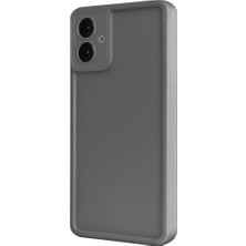YM PAZARLAMA Galaxy A07 4g Viera Silikon - Gri