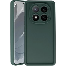 YM PAZARLAMA Redmi Note 14 Pro 4g Kılıf Viera Silikon - Koyu Yeşil