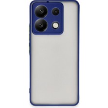 YM PAZARLAMA Redmi Note 13 Pro 5g Kılıf Montreal Silikon Kapak - Lacivert