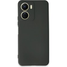 YM PAZARLAMA Vivo Y16 Kılıf First Silikon - Koyu Yeşil