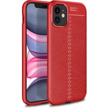 YM PAZARLAMA Iphone 12 Mini Kılıf Auto Focus Kapak - Kırmızı