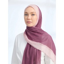 Armanda Soft Blush Floş Viskon Şal - Gül Kurusu