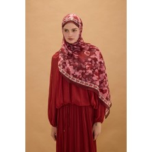 CS Camellia Scarf Tokyo Soft Pamuk Şal - Cherry
