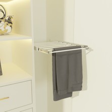 Huzur 500 mm Tls Raylı Alüminyum Borulu Pantolonluk