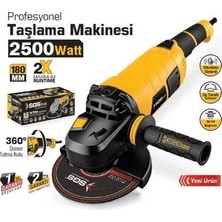 Sgs TAŞLAMA MAKİNESİ 180MM 2500 WATT