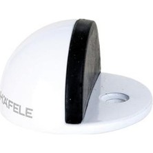 Hafele Stoper zemine, vidalı mat beyaz 47x27mm