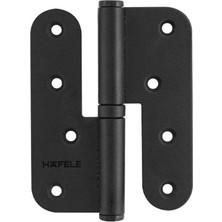 Hafele Yaprak ment.çık.m.siyah çelik 100mm sol