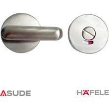 Hafele Kapı mandalı paslanmaz çelik mat 53x31mm