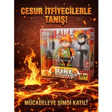 Evim 365 Fıre Fıghter Aksesuarlı Itfaiyeci Karakter 6 Parça LEGO