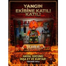 Evim 365 Fıre Fıghter Itfaiyeci Aksesuarlı Karakter 6 Parça LEGO