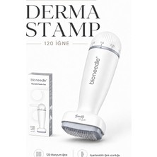 Synee Ayarlanabilir Titanyum Derma Stamp - 120 Iğneli Pürüzsüzleştirici Cilt ve Saç Bakım Aleti
