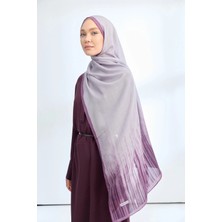 Armanda Elegant Harmony Lınora Desen Şal - Leylak