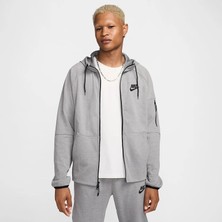 Nike M Nsw Te Fz Flc Hoodie Gri Erkek Tech Fleece Sweatshirt