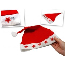 Eldenör Yılbaşı Özel Işıklı Noel Baba Şapkası