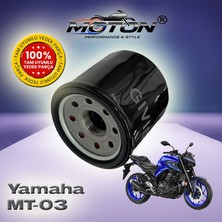 Moton Yamaha Mt-03 Uyumlu Yağ Filtresi - Yüksek Performans Muadil Filtre (HF204 / 1WD Uyumlu)