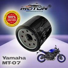 Moton Yamaha Mt-07 Uyumlu Yağ Filtresi - Yüksek Performans Muadil Filtre (HF204 / 1WD Uyumlu)