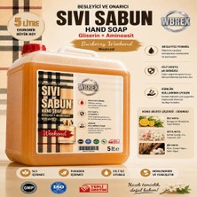 Wbrex Besleyici Sıvı El Sabunu Weekend Kokulu 5 lt