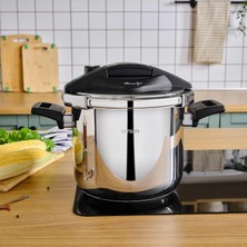 Happy Trend Emsan Marsilya Indüksiyon Tabanlı Düdüklü Tencere 7 Litre