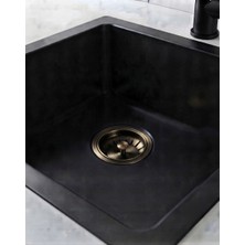 Titanium Design Antik Mutfak Lavabo Çöp Süzgeci