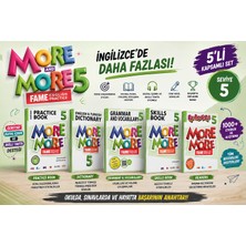 Kurmay More And More 5 Fame English Practice 5’li Ingilizce Eğitim Seti – Practice Book + Dictionary + Grammar & Vocabulary + Skills Book + Readers
