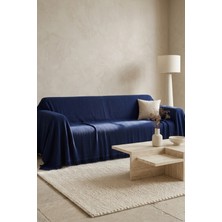 Dokuvia Iskandinav Dokulu Pamuklu Saçaklı Koltuk Örtüsü ve Koltuk Şalı Kaymaz Terletmez 180X300 cm