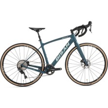 Bisan Reactive Carbon Gravel Bisiklet Petrol Yeşili 49 cm