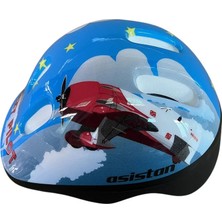 Kask Çocuk Asistan Mavi Xs